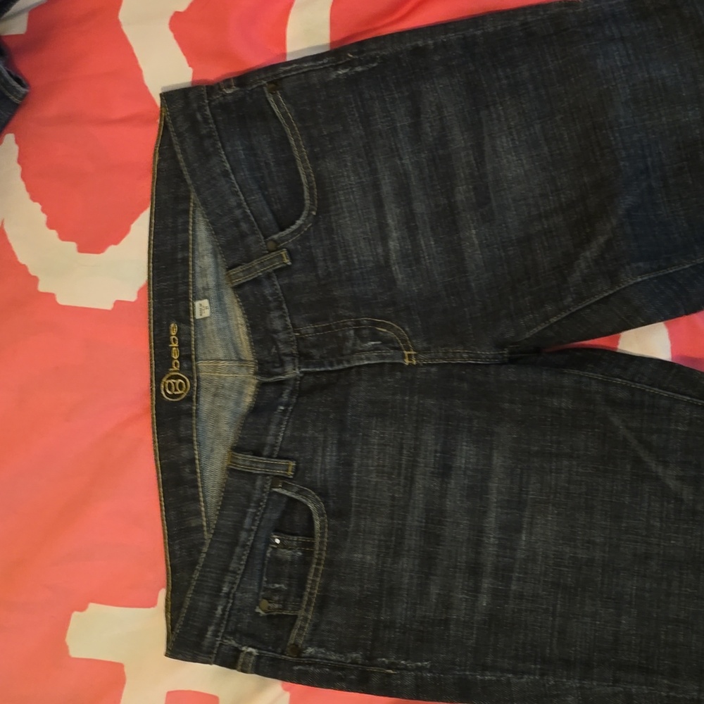 70's style bebe jeans
